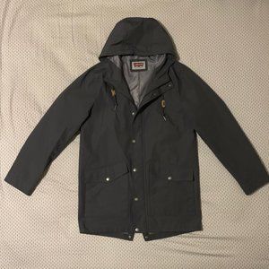 Grey Levi's Parka/Rain Jacket